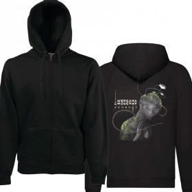 Sudadera cremallera "Adornos" trasera
