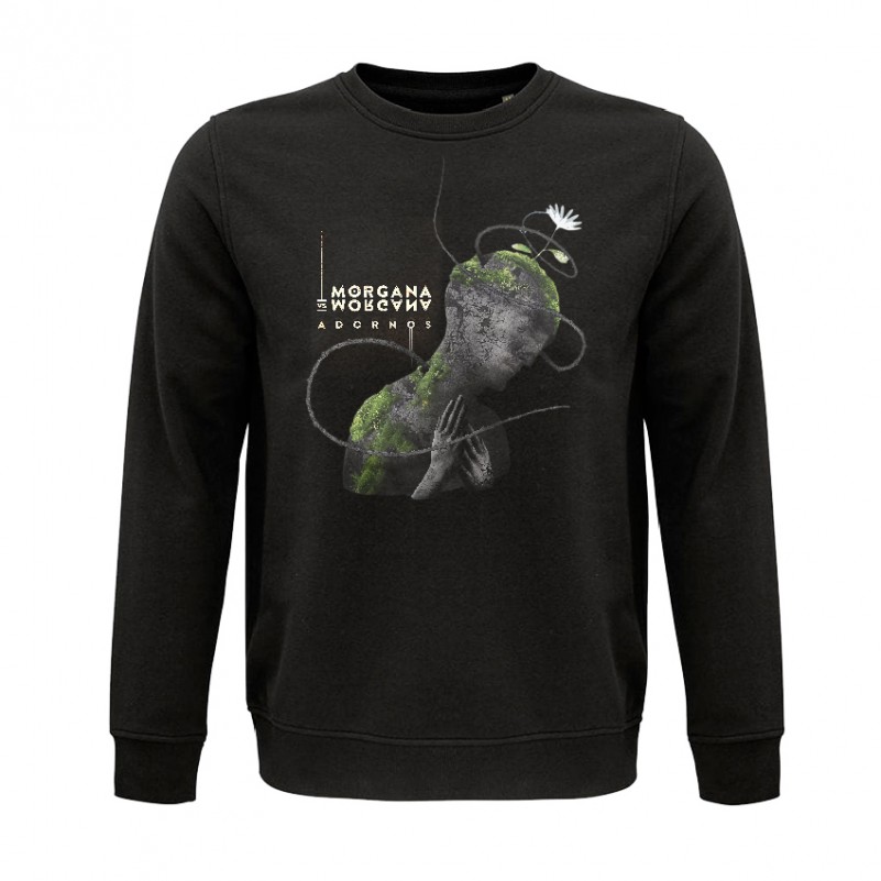 Sudadera de algodón orgánico "Adornos"