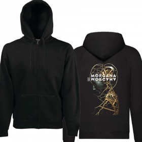 Sudadera cremallera "Sait-on aimer" trasera