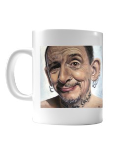Taza cerámica blanca "Evaristo 1"