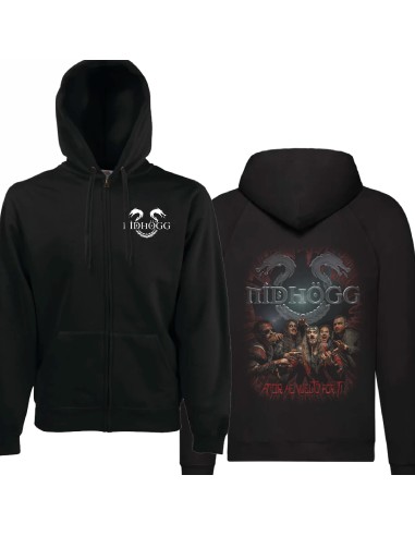 Sudadera cremallera "Logo" delantera...