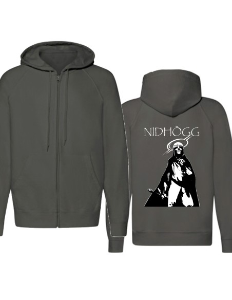 Sudadera cremallera "Hispania" trasera