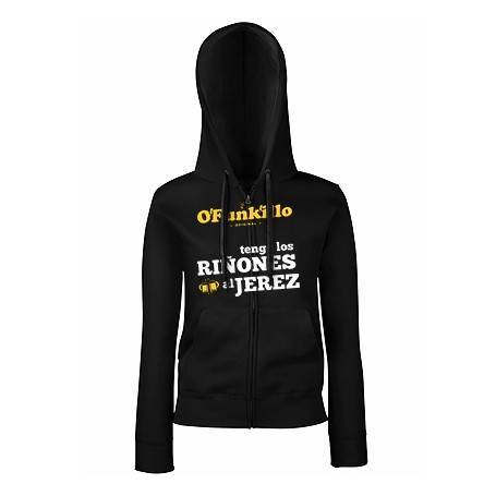 Sudadera cremallera "Riñones al Jerez" 2