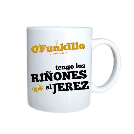 Taza cerámica "Riñones al Jerez"