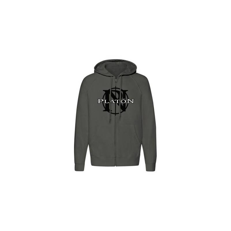 Sudadera cremallera "Logo"