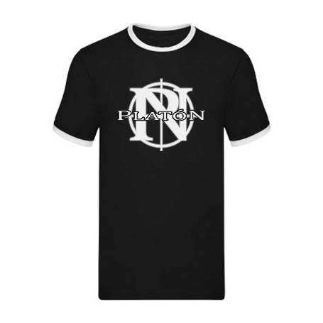 Camiseta con ribete "Logo"