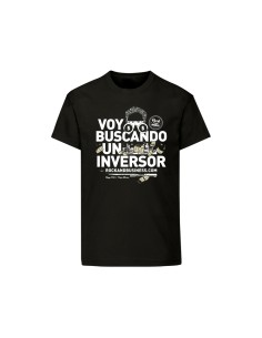 Camiseta de algodón orgánico "Voy buscando un inversor 1" 2