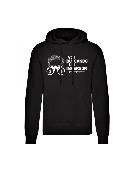 Sudadera "Voy buscando un inversor 2"