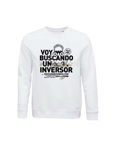 Sudadera de algodón orgánico "Voy...