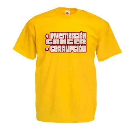 Camiseta "+ Investigación" 2