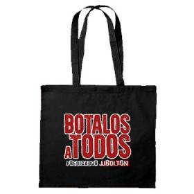 Bolsa de tela "Botalos a todos"