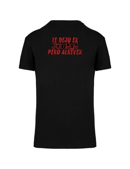 Camiseta "Te dejo Ex" con trasera