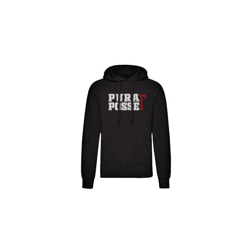 Sudadera negra chico "Sírvase"