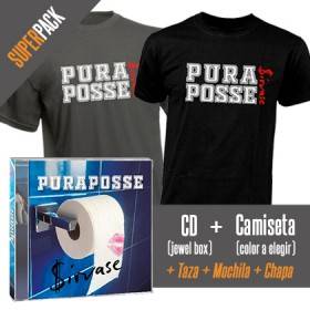 SúperPack CD "Sírvase"+ Camiseta + Taza + Mochila + Chapa