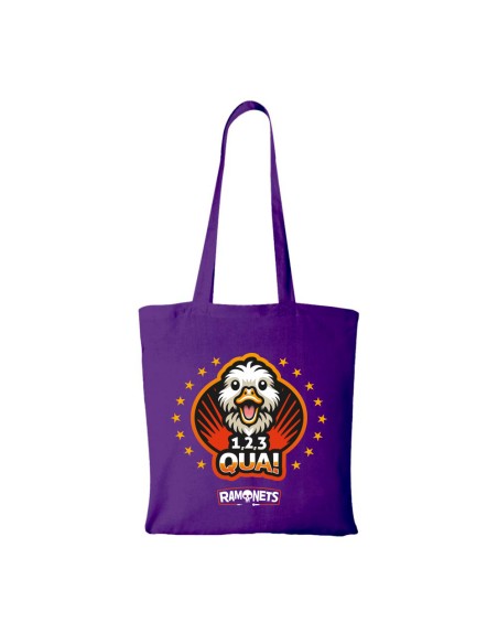 Bolsa de tela "1,2,3, Qua!"