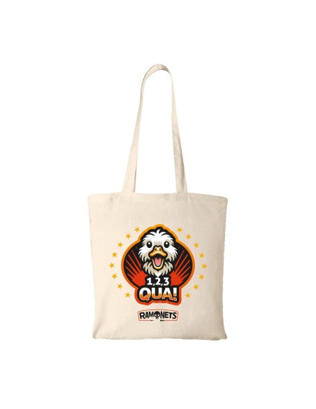 Bolsa de tela "1,2,3, Qua!"