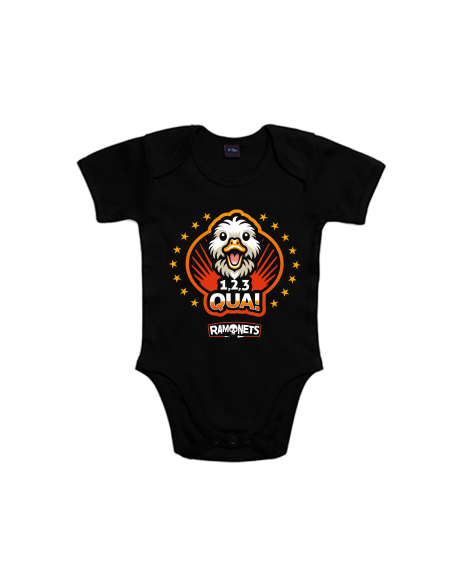 Body bebé "1,2,3, Qua!"