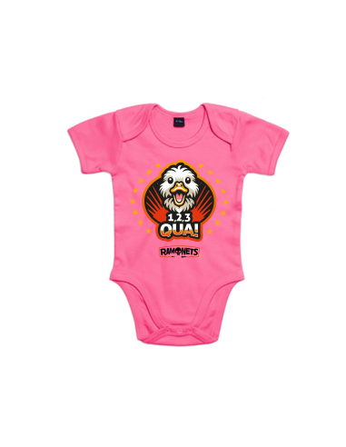 Body bebé "1,2,3, Qua!"