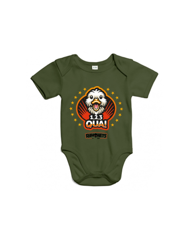 Body bebé "1,2,3, Qua!"