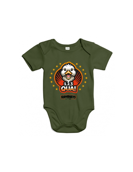 Body bebé "1,2,3, Qua!"