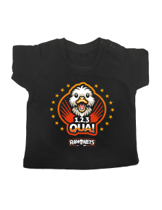 Camiseta bebé "1,2,3, Qua!" 2