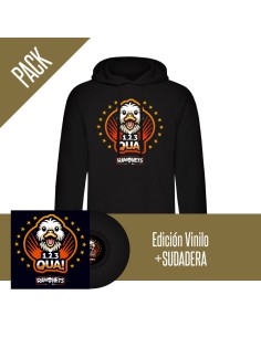 PACK [Vinilo "1,2,3, Qua!" + Juego + Sudadera]
