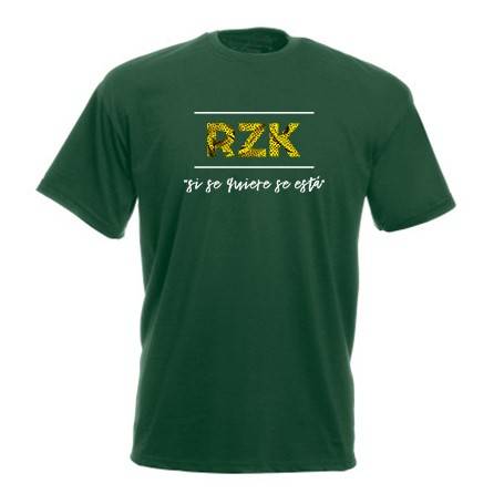 Camiseta granate chico "Si se quiere" 2