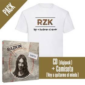 PACK [CD "Norte" + CAMISETA "Voy a quitarme"]