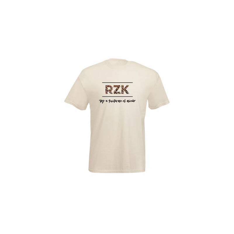 Camiseta natural chico "Voy a quitarme"