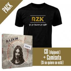 PACK [CD "Norte" + CAMISETA "Si se quiere"