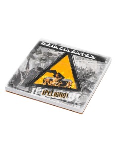 Posavasos cerámica cuadrado “Portada ¡Peligro!”