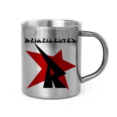 Taza metálica "Aniversario"