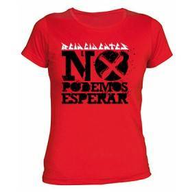 Camiseta "No podemos esperar"