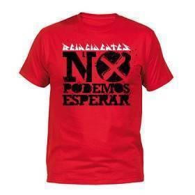 Camiseta "No podemos esperar"