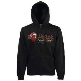 Sudadera cremallera "Vergüenza"