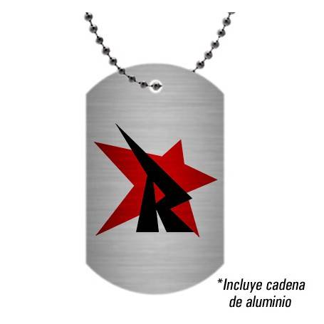 Colgante/Placa aluminio "Logotipo"