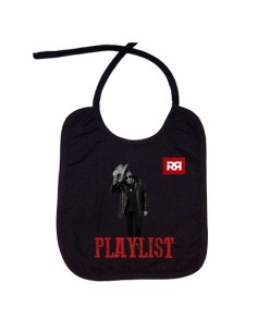 Babero bebé "Portada Playlist" 2