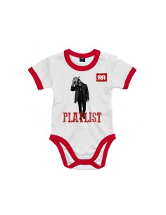 Body bebé con ribete “Portada Playlist”