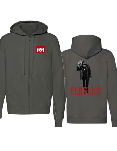 Sudadera cremallera “Portada Playlist”