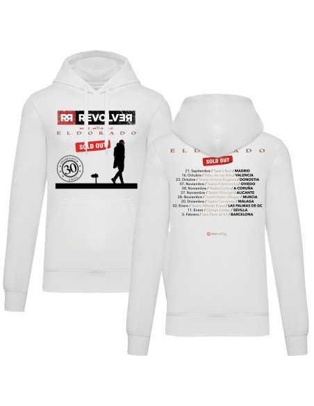 Sudadera “SOLD OUT Más Allá de Eldorado” con trasera