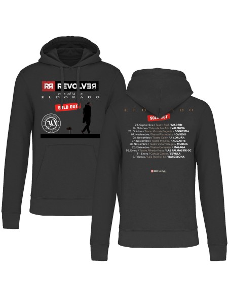 Sudadera “SOLD OUT Más Allá de Eldorado” con trasera