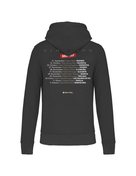 Sudadera “SOLD OUT Más Allá de Eldorado” con trasera
