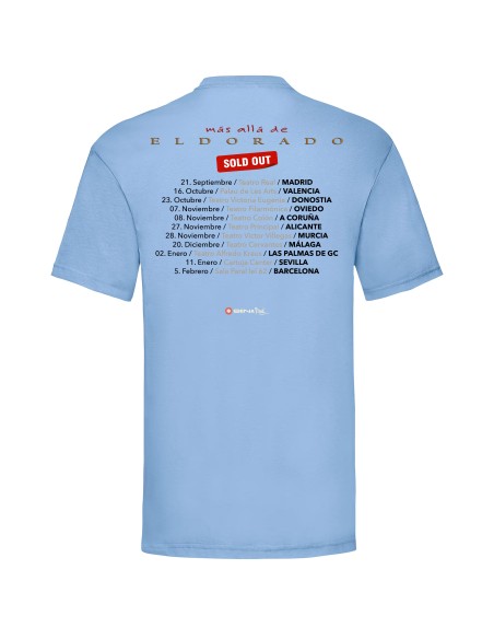 Camiseta “SOLD OUT Más Allá de Eldorado” con trasera