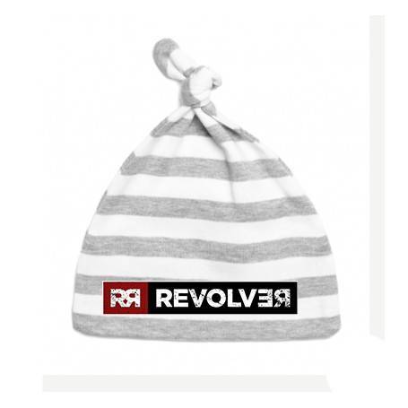 Gorro-nudo bebé rayas "Logotipo" 2