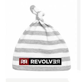 Gorro-nudo bebé rayas "Logotipo"