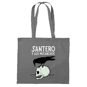 Bolsa de tela "Calavera Cuervo"