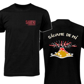 Camiseta "Logo" con trasera "Sálvame de mí”