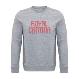 Sudadera de algodón orgánico "Royal Cantina"