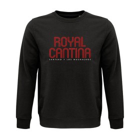 Sudadera de algodón orgánico "Royal Cantina"