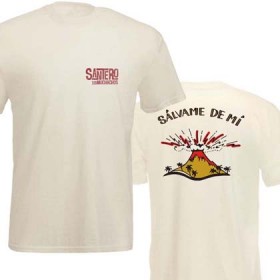 Camiseta "Logo" con trasera "Sálvame de mí”